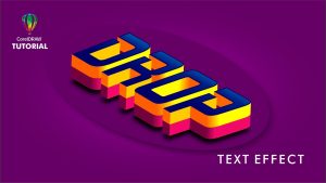 Read more about the article 3d Text Effect Corel Draw | Learn Corel Draw Tips | Shadow Text Effect